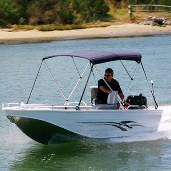 Liberty 590 Tender Biminitop Aluminium